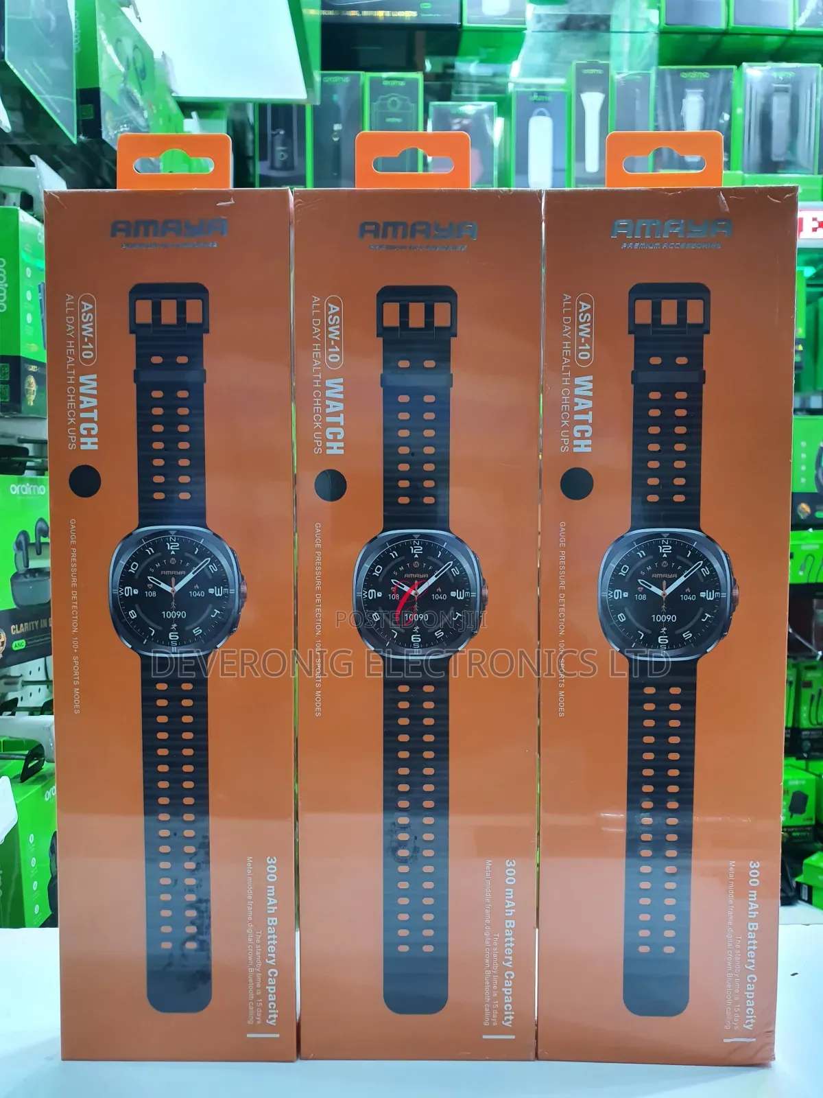 Amaya *Asw-10* Amoled Smart Watch
