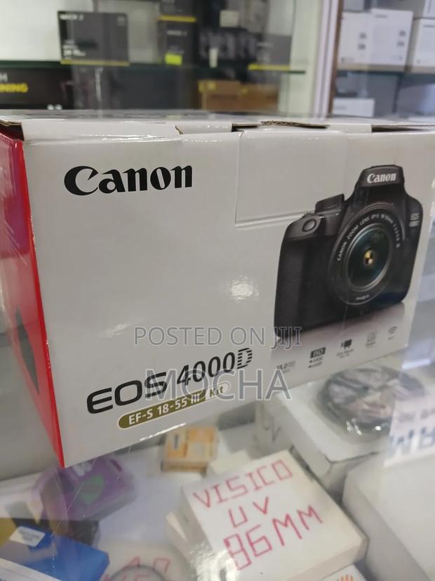 Canon Eos 4000d DSLR Camera With Ef-S 18-55 Mm Lens - main view