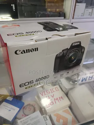 Canon Eos 4000d DSLR Camera With Ef-S 18-55 Mm Lens