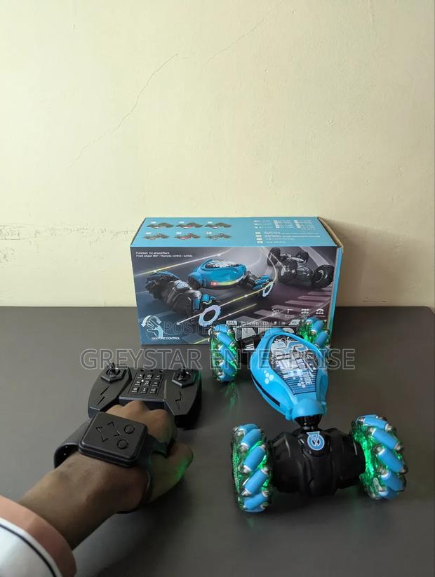 Dual Remote Control Rc Car Hand Gesture Operated Cars Toys for Kids