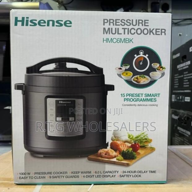Hisense 6l Multi Function Pressure Cooker – 6‐In‐1 Kitchen Pot