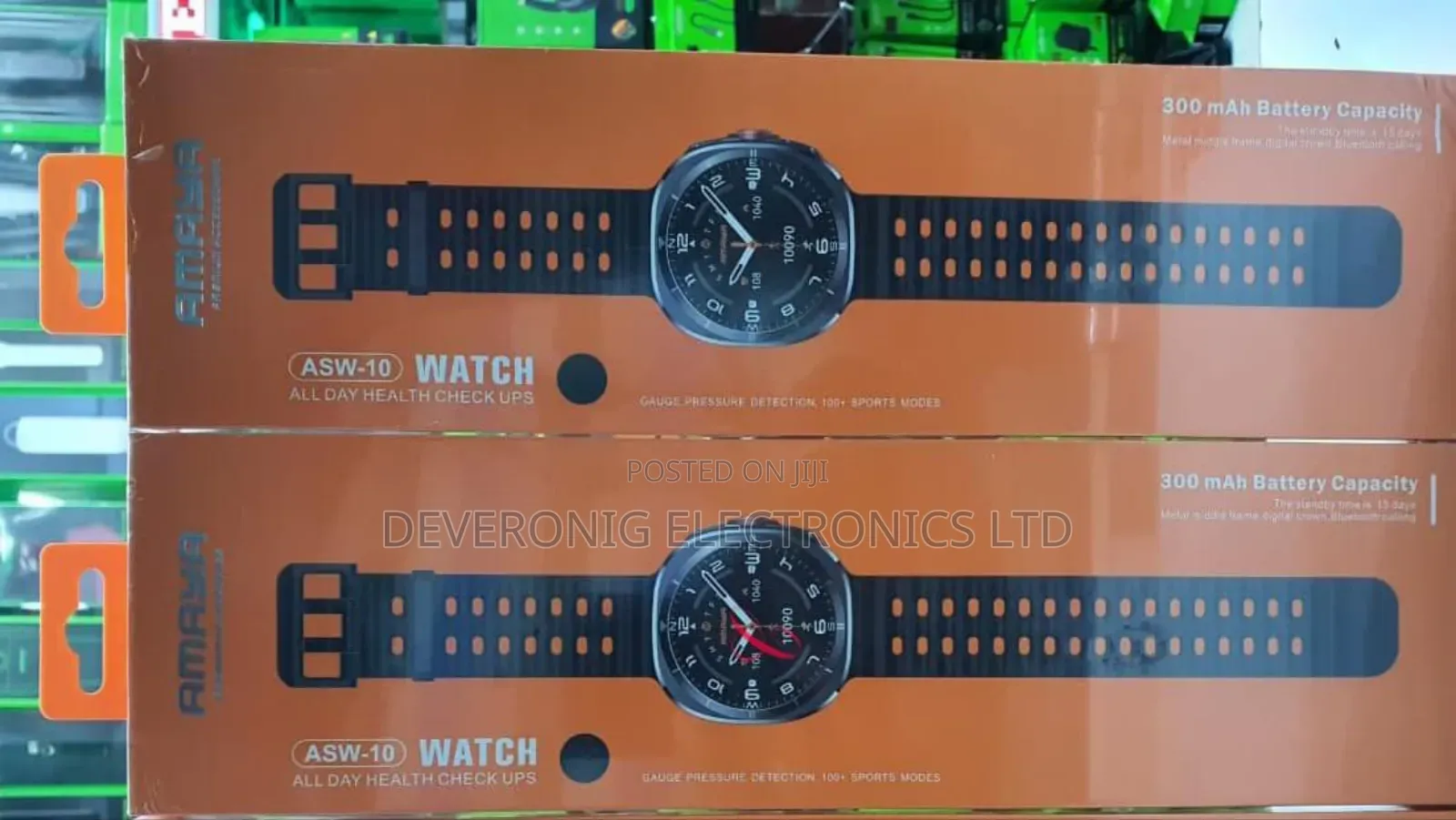 Amaya *Asw-10* Amoled Smart Watch