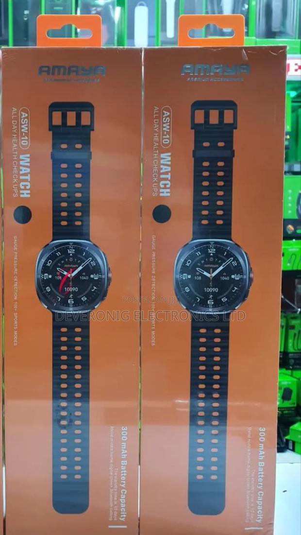 Amaya *Asw-10* Amoled Smart Watch - thumbnail 4