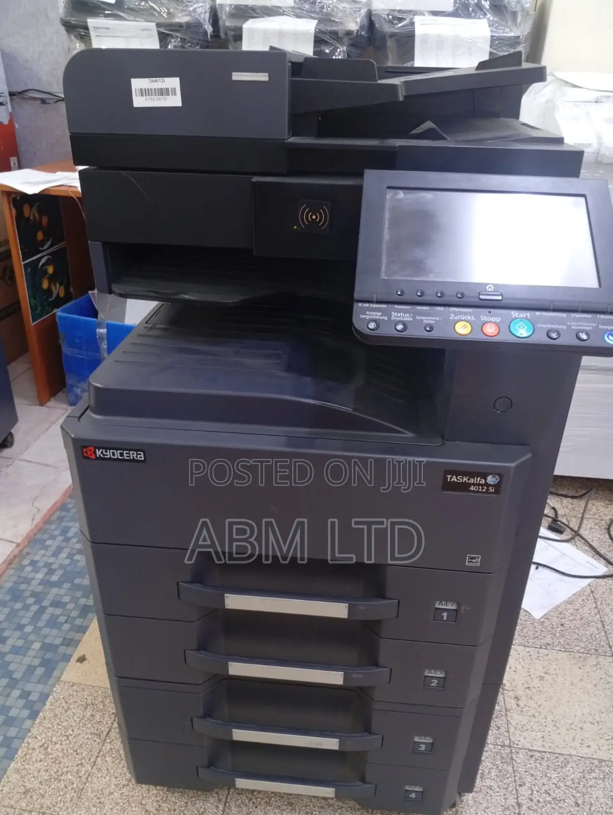 Clean Kyocera Taskalfa 4012si Mono Laser Photocopier With 4 Trays
