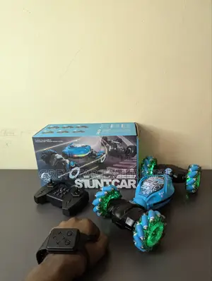 Rc Stunt Cars Dual Remote Control Off-Road Trucks Rotation 4wd Toys