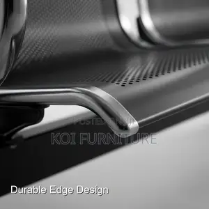Office Bench; Three Seaters Metallic Office Bench