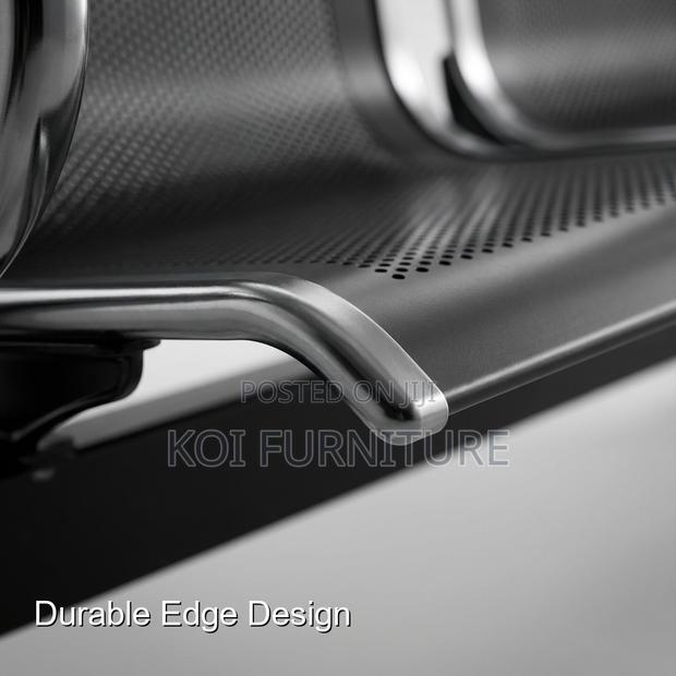 Office Bench; Three Seaters Metallic Office Bench - thumbnail 4