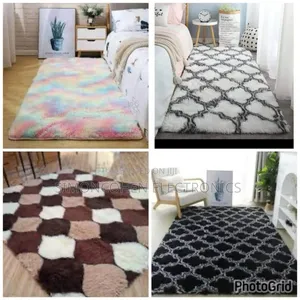 Fluffy Bedside Mat