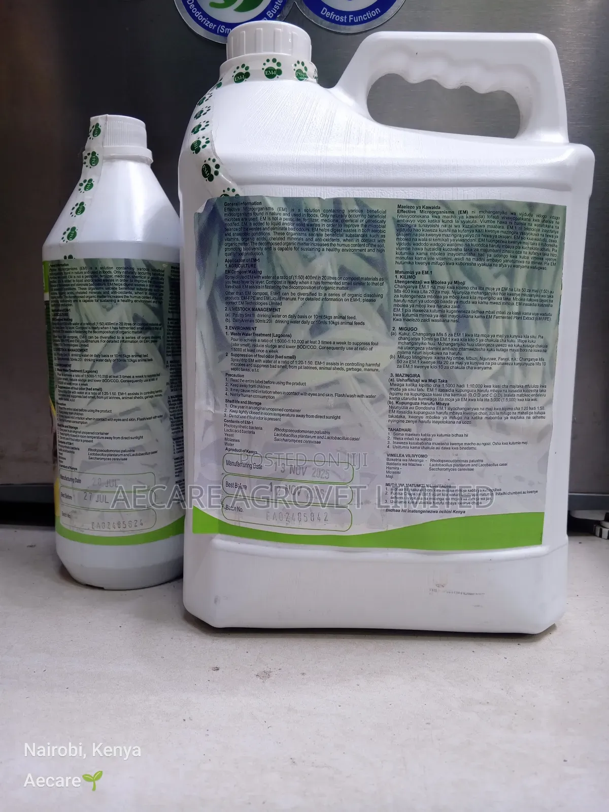 Em 1 Effective Micro-organisms 1litre, 5litre