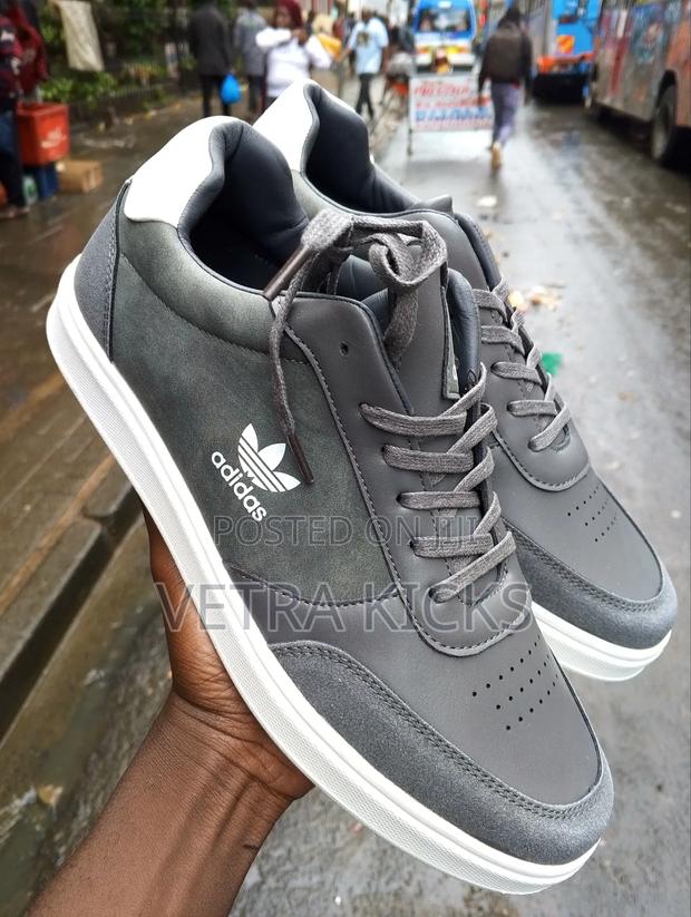 Adidas Casuals Gray Sneakers