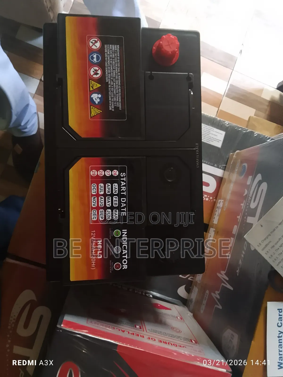 St Power Din 75 Agm Battery