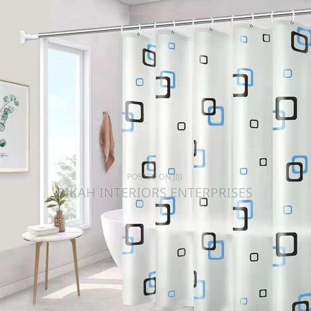 Partitioning Shower Curtains - main view