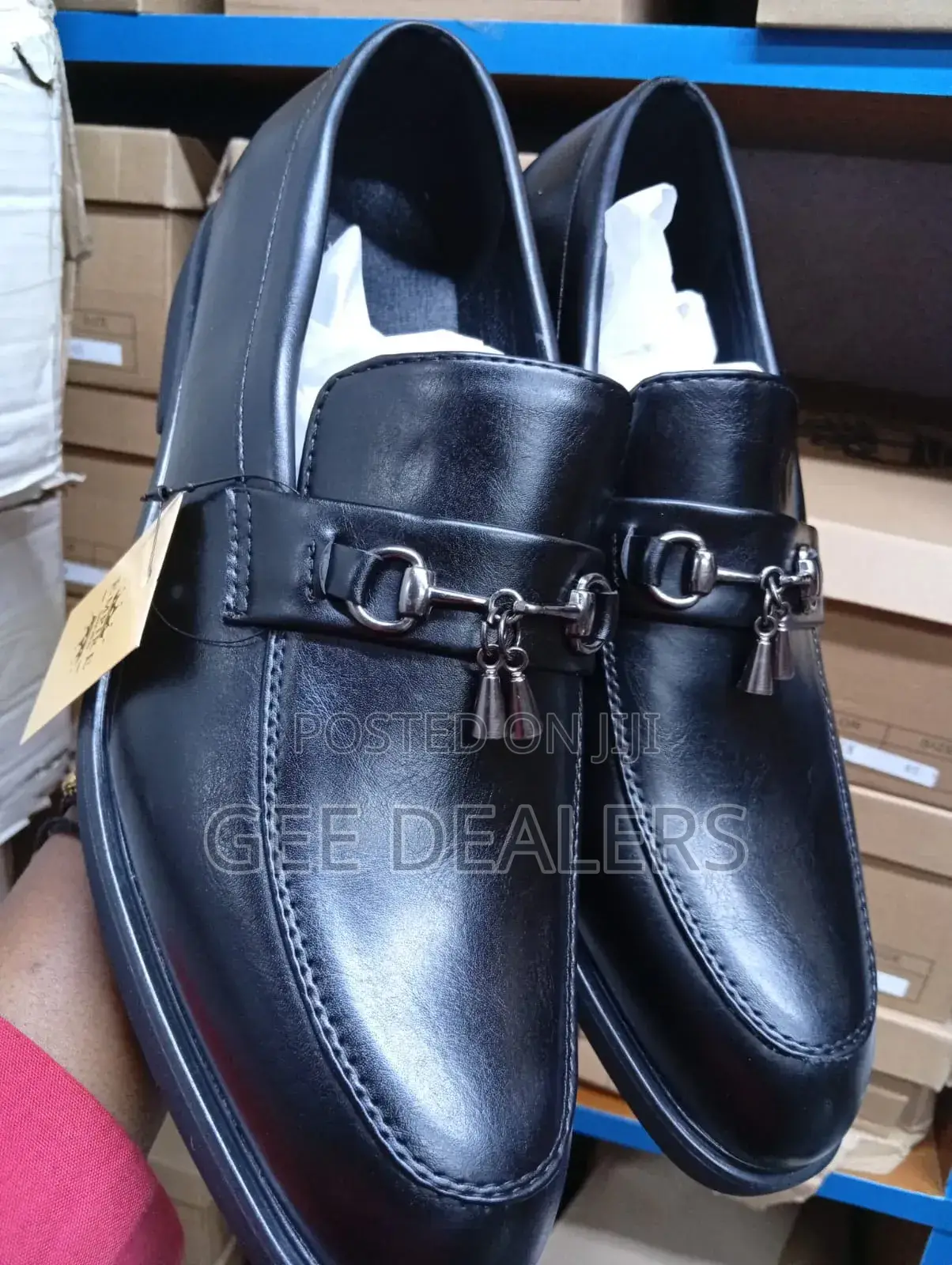 Men Slip-on Official Shoes, Leather Shoes