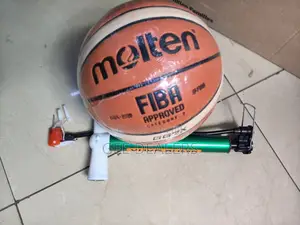 Molten Gg7x Basketball Ball, Size 7 Plus Free Pump