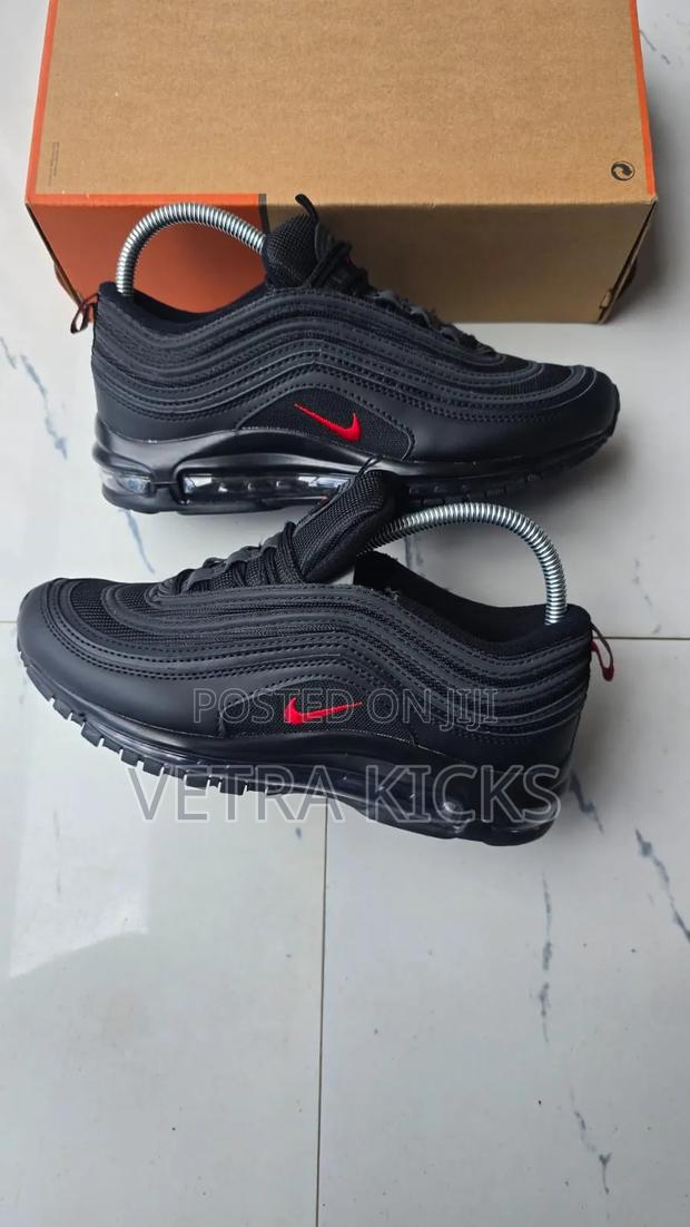Airmax 97 Black Red Tick Discounted Price From 3500 to 3199