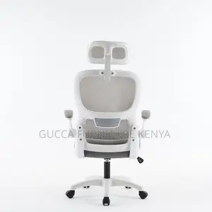 White Executive Ergonomic High-Back Chair