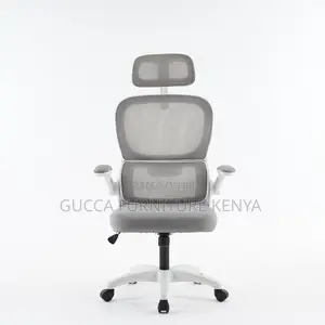 White Executive Ergonomic High-Back Chair