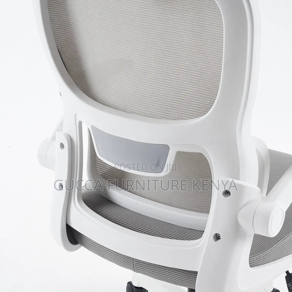 White Executive Ergonomic High-Back Chair