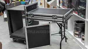 10 Unit Amplifier - Mixer And Sound Accessories Mobile Rack