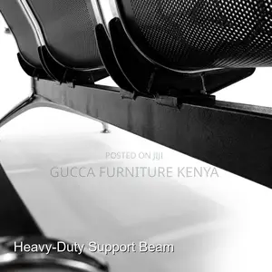 3-Link Full Steel Reception Visitor's Bench