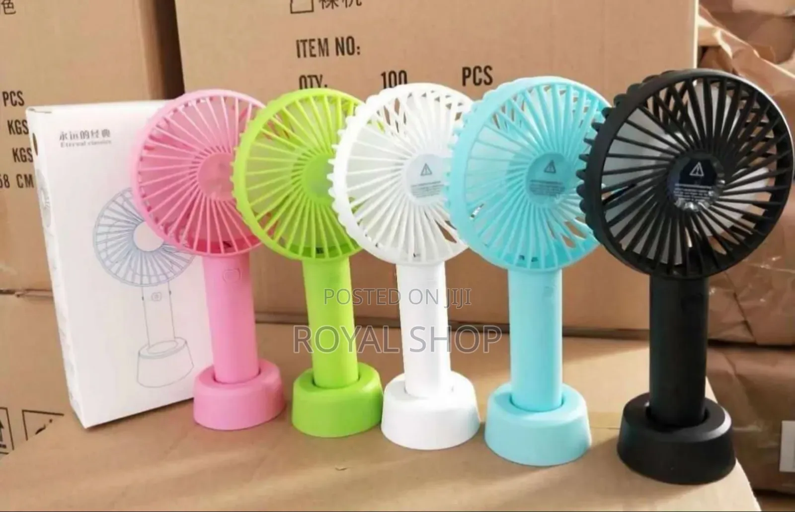 Rechargeable Portable Mini Fan