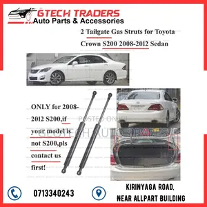 Toyota Crown Boot Shock Tailgate Gas Struts S200 2008-2012