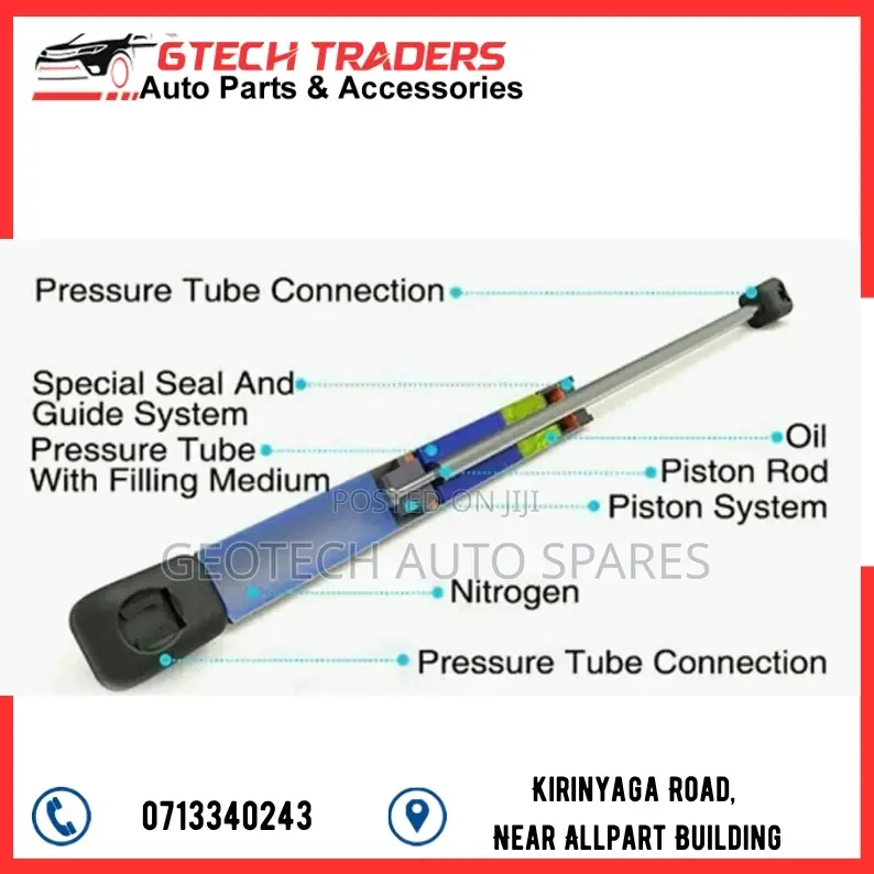 Toyota Crown Boot Shock Tailgate Gas Struts S200 2008-2012