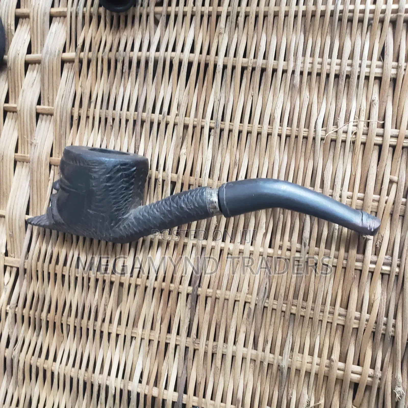 Wooden Smoking Pipe / Kiko /Vintage Dry Herb Smoking Pipe
