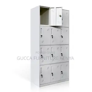 Office 12-Compartment Steel Storage Locker