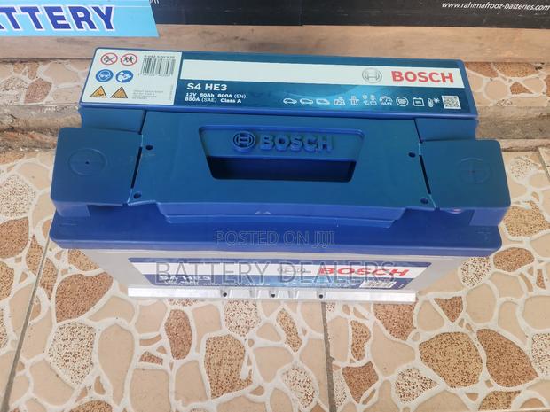 Bosch Car Battery Din 80 Efb, Idle Stop / Start Stop - thumbnail 2