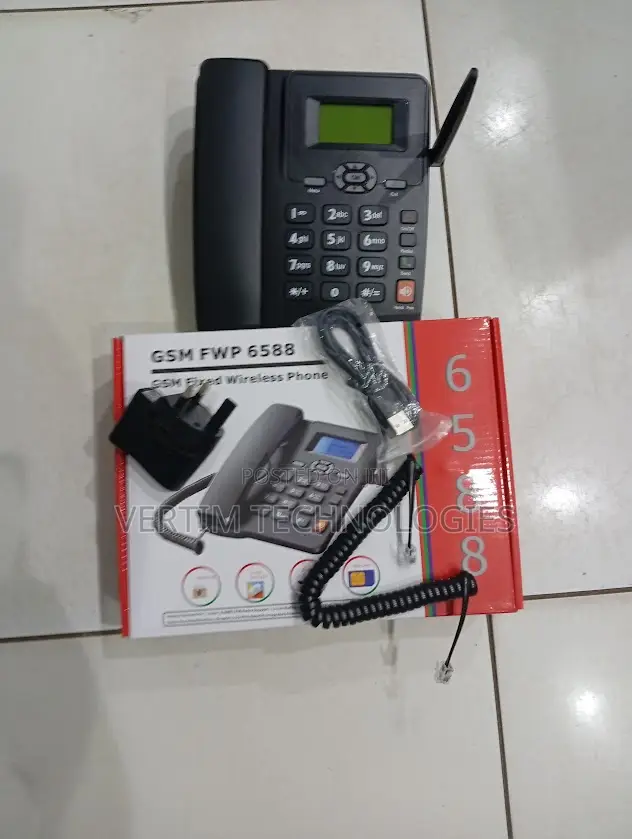 Alarm Function T1000 Dual Sim GSM Fixed Landline Desktop Phone