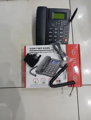 Built-in Fm Radio Dual Sim GSM Landline Desktop Phone