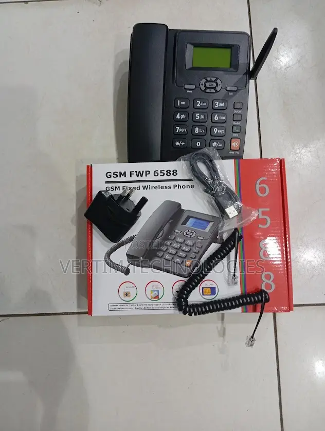 Built-in Fm Radio Dual Sim GSM Landline Desktop Phone