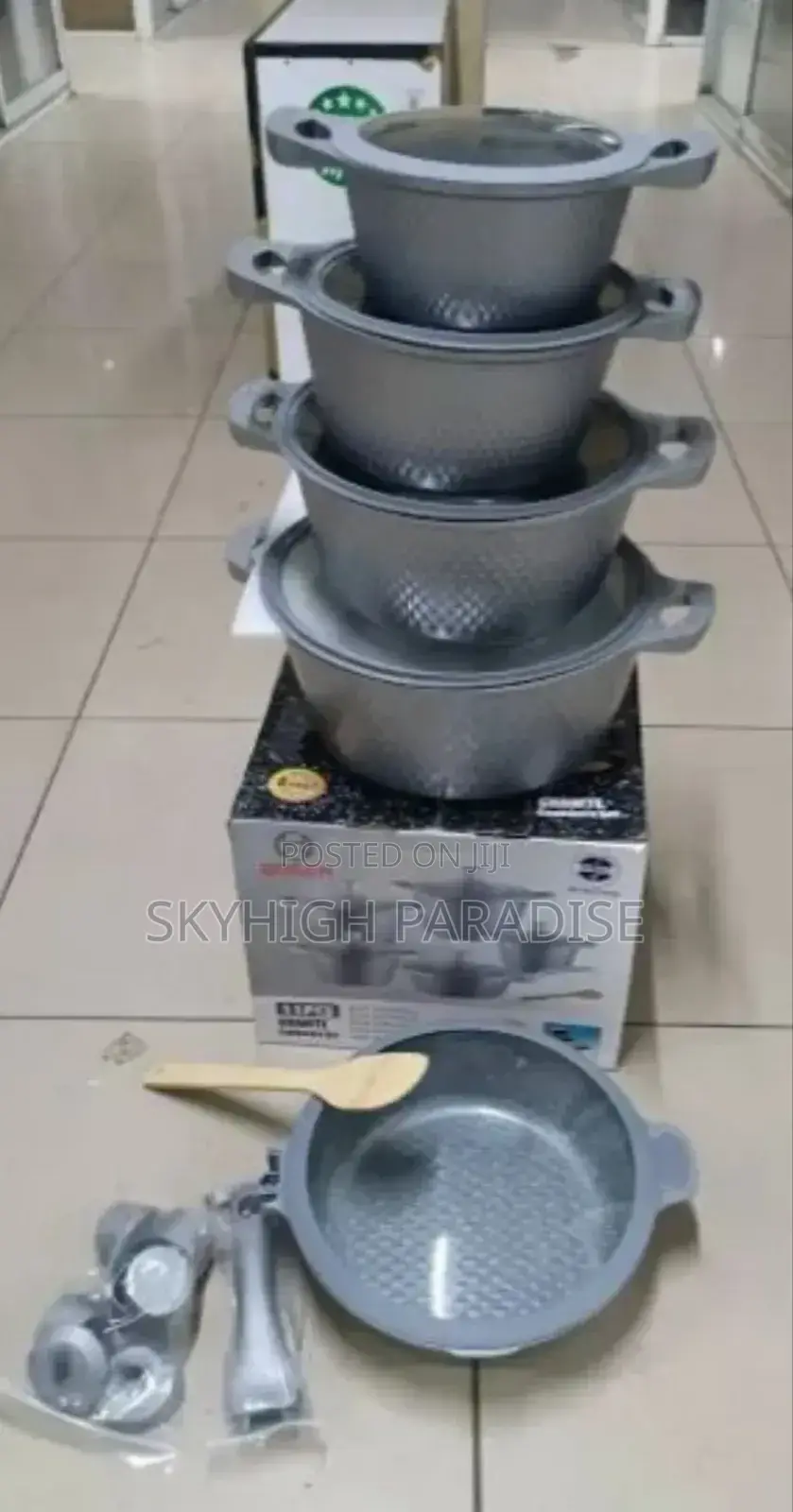 *_Bosch 11pc Cookware With Silicone Lid Covers Made in Germany