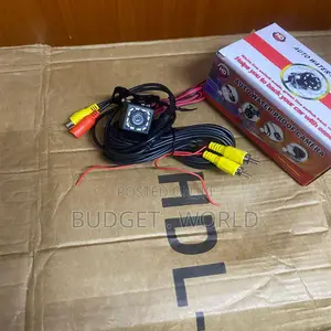 Hd Car Backup Camera With 4 Led Lights – Safe Parking Made Easy