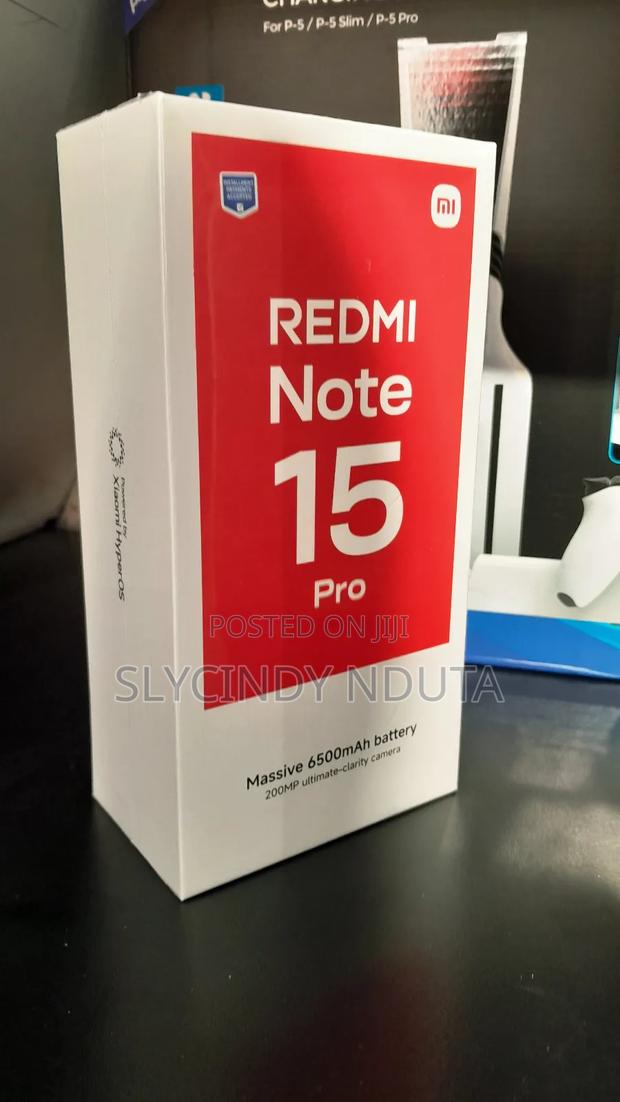 New Xiaomi Redmi Note 15 Pro 256 GB Black - thumbnail 2