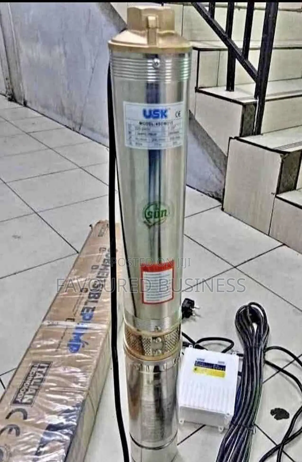 2hp Submersible Water Pump / Electric 2hp Usk Submersible Water Pump