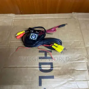 Car Parking Camera With 4 Led Lights – Easy Install Night Vision