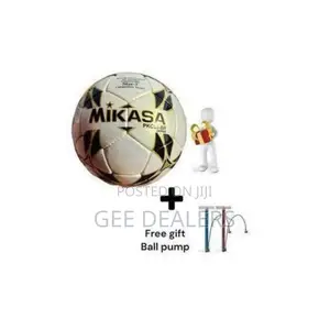 All Weather Mikasa Soccer Ball Plus Pump