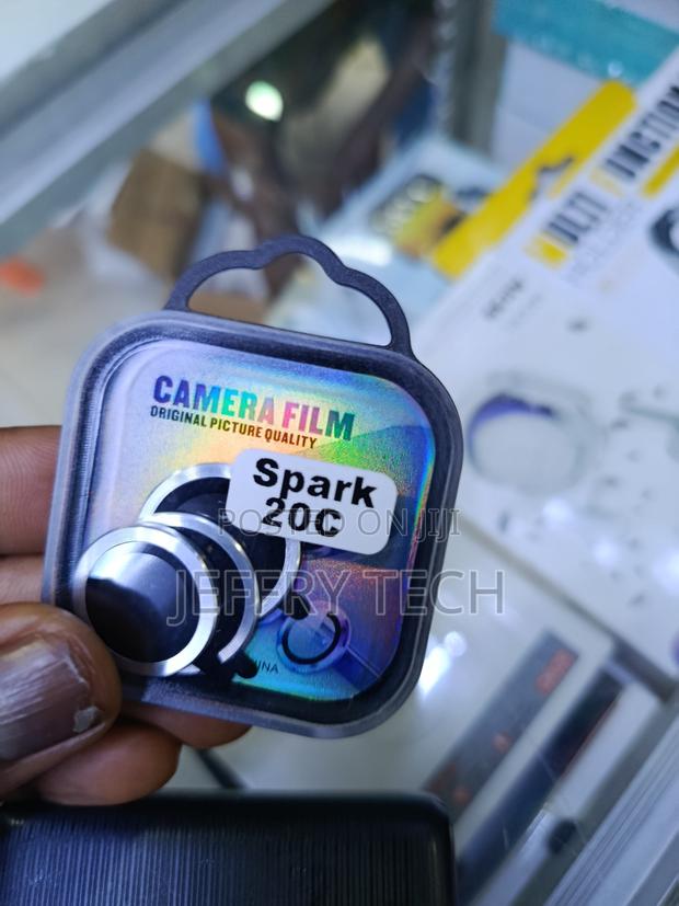 Timn Camera Film Ring Metal Lense Protector for Tecno Spark 20c