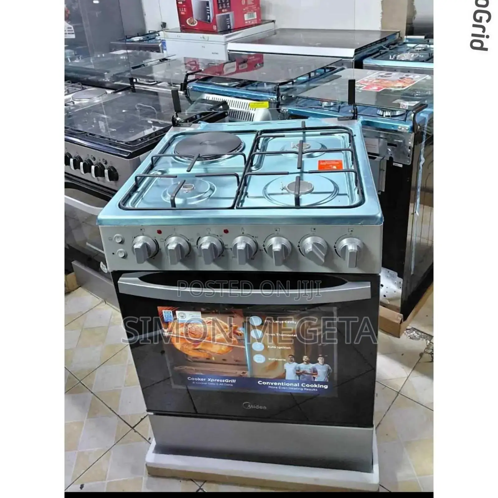 Midea 60 by 60 Cooker Restocked