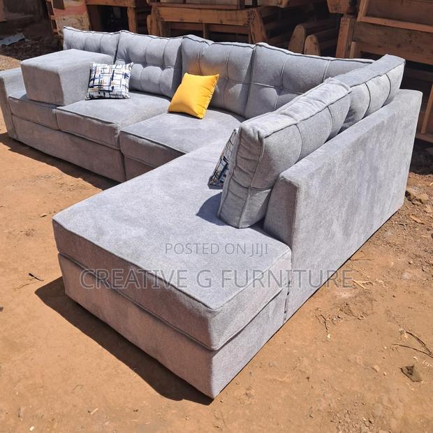 Classic 6-Seater Home Sofa - main view