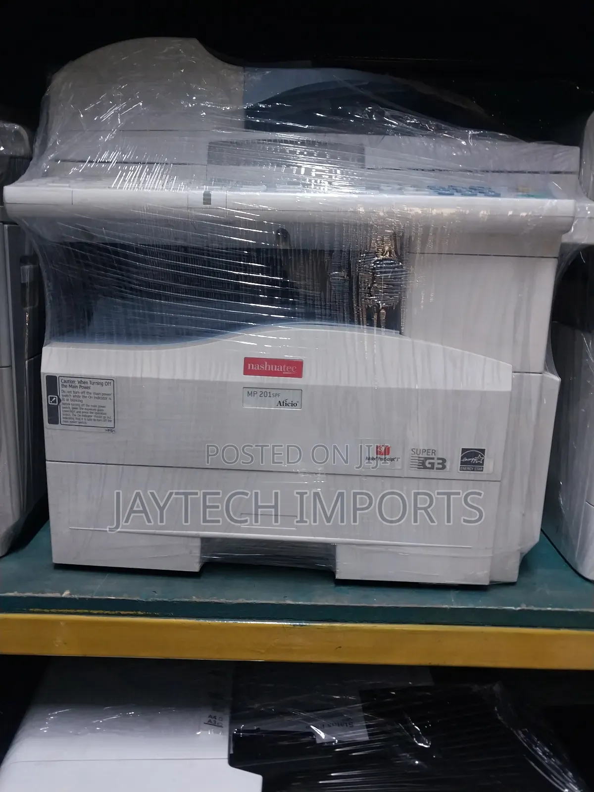 Tested Unique Ricoh Aficio Mp 201spf Photocopier Machine