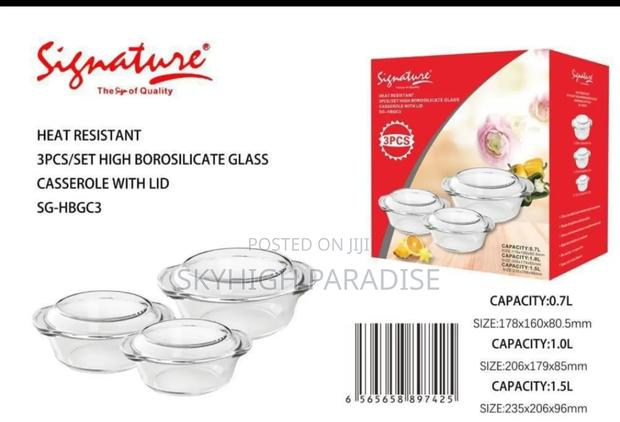 *Set of 3 Signature Casserole