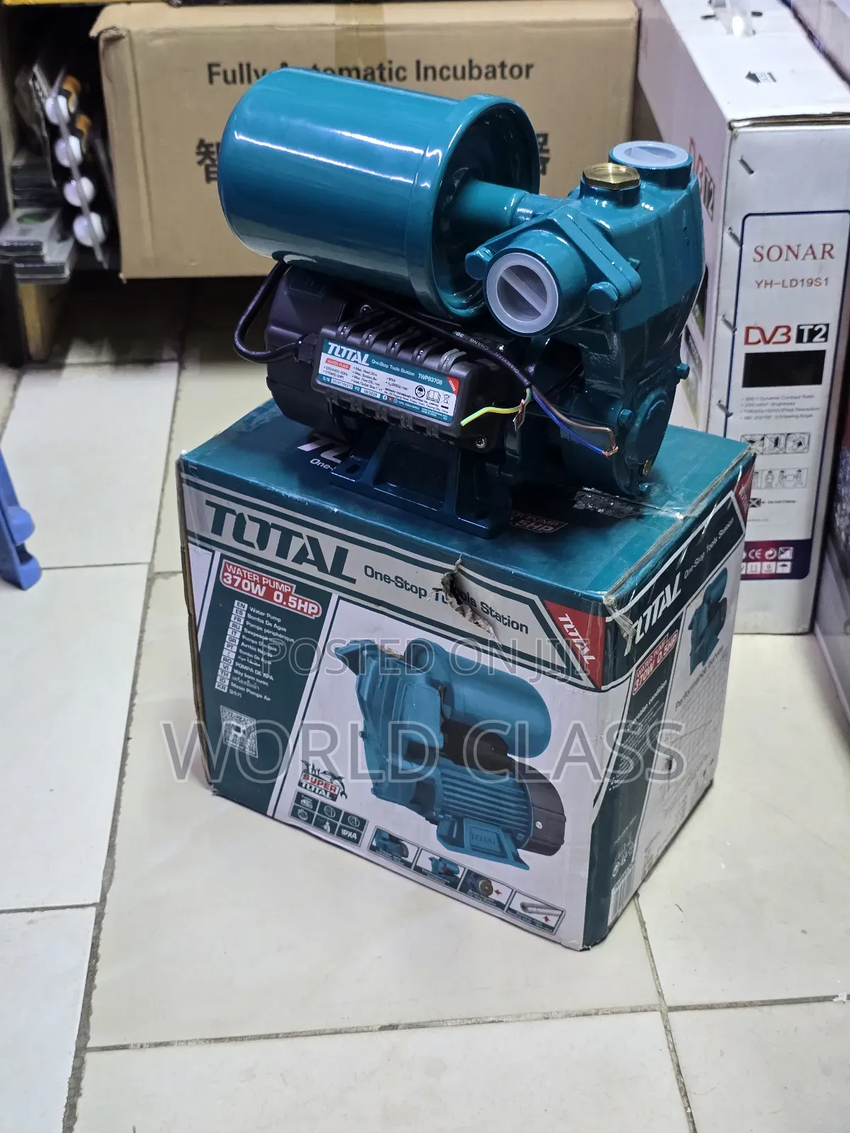 Total 0.5hp Automatic Booster Pump