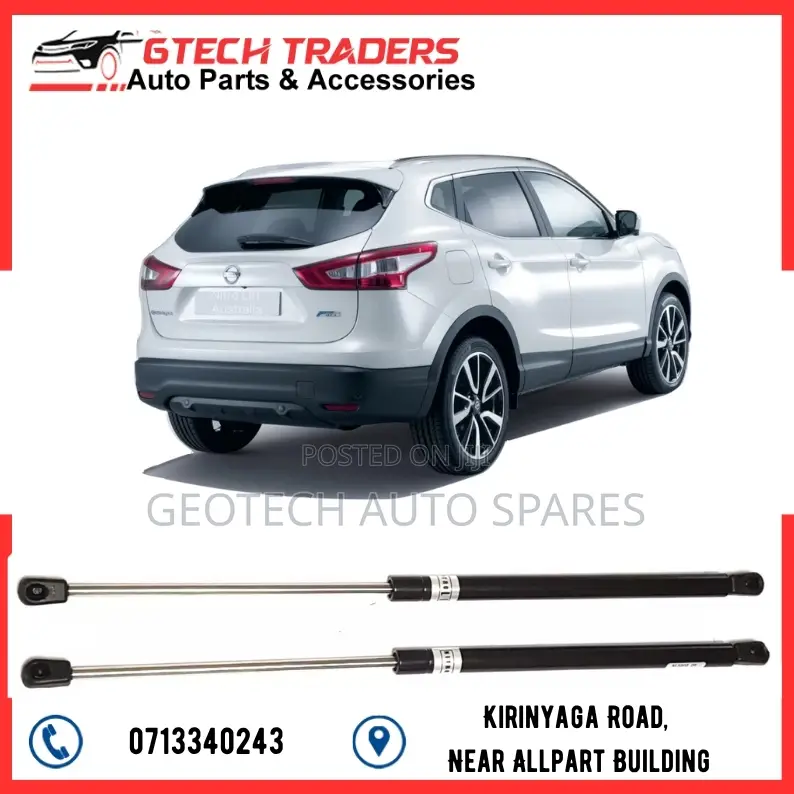 Nissan Qashqai / Dualis Wagon Tailgate Gas Struts – Boot Shock