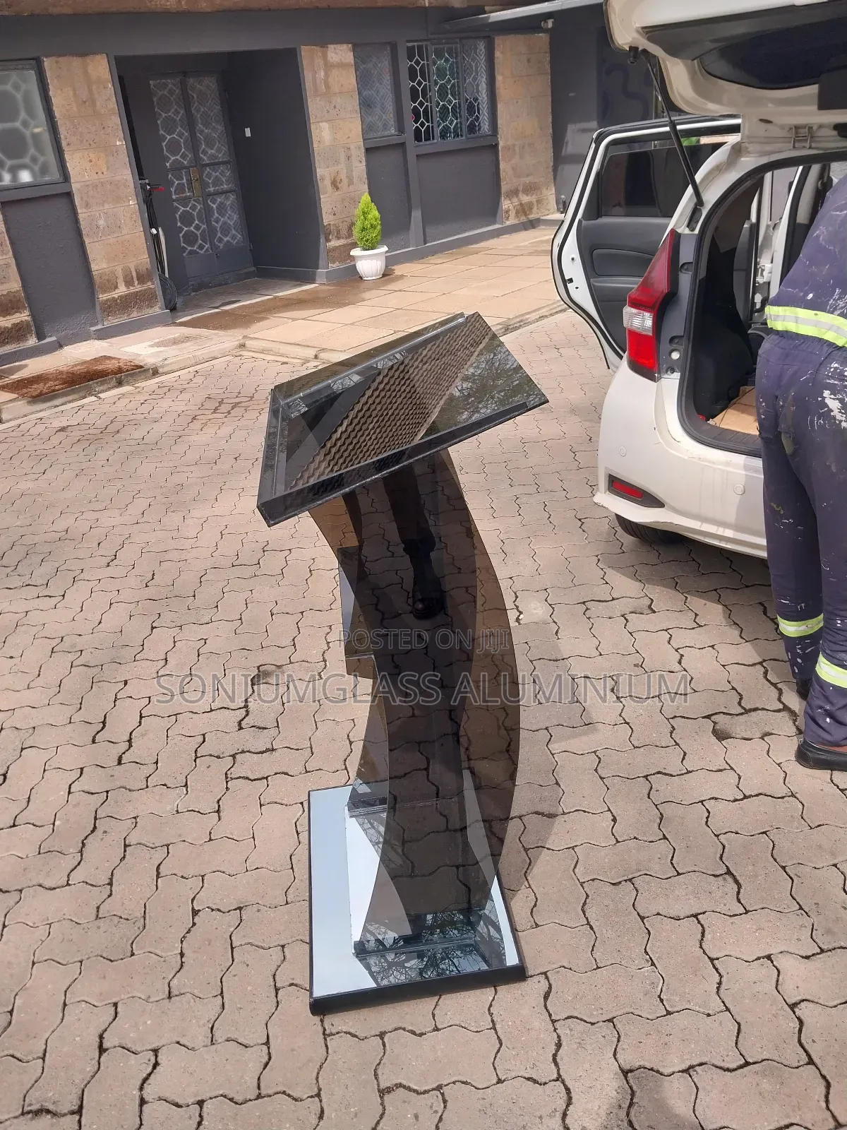 Glass Bible Stands