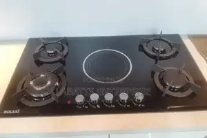 Bolesi 4-Burner Gas Hob + 1 Infrared Electric Hob