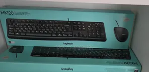 Logitech Wired Keyboard and Mouse Mk120