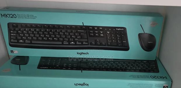 Logitech Wired Keyboard and Mouse Mk120 - thumbnail 2